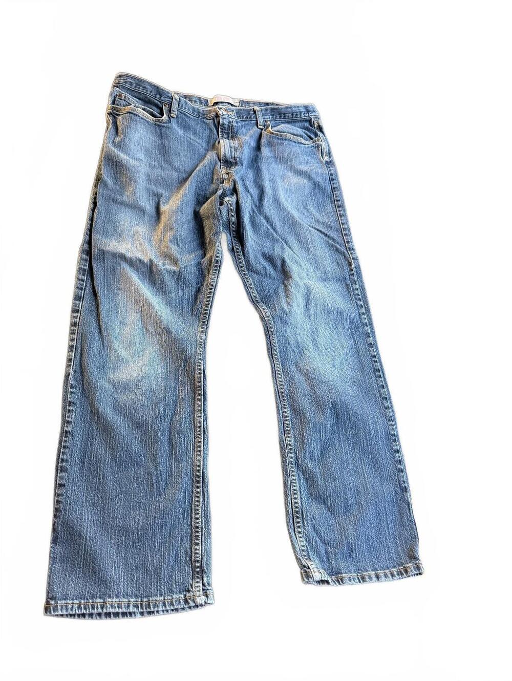 Moonshine Spirit slim straight blue jeans 38x32